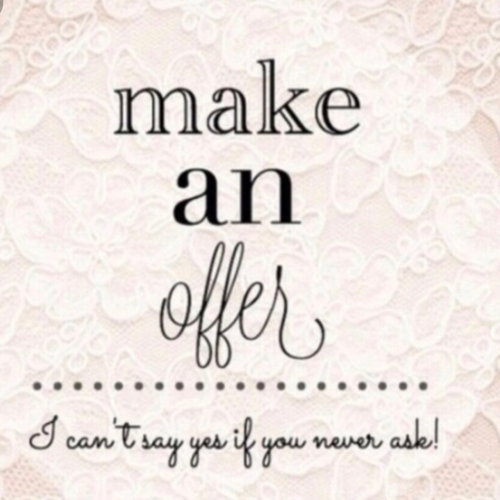 Reasonable offers welcome.